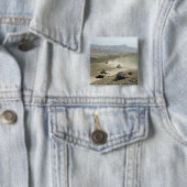 ヒュームは険しい山道を横断する 缶バッジ (インサイチュ)