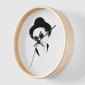 ヒュールクロック 壁時計 (傾斜)