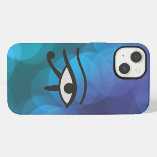 ヒューロスの目 iPhoneケース (裏面横)