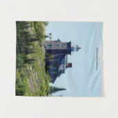 ヒューロンアイランドライトハウスタペストリー タペストリー (正面(横))