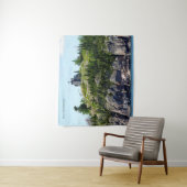 ヒューロンアイランドライトハウス広角 タペストリー (インサイチュ)