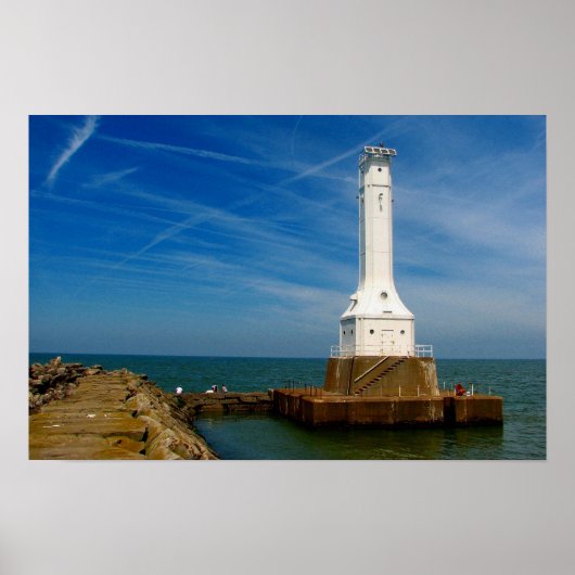 ヒューロンライトハウスプリント ポスター (正面)