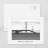 ヒューロン湖#1 ポストカード (正面/裏面)