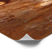 ヒューロン・ウォリアー、先住民・アメリカン・インディアン ポスター (角)