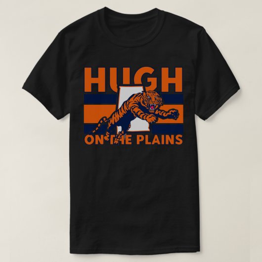 ヒュー・オン・ザ・プレインズヴィンテージ・タイガー Tシャツ (デザイン正面)