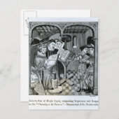 ヒュー・カペットのロバート2世の息子 ポストカード (正面/裏面)