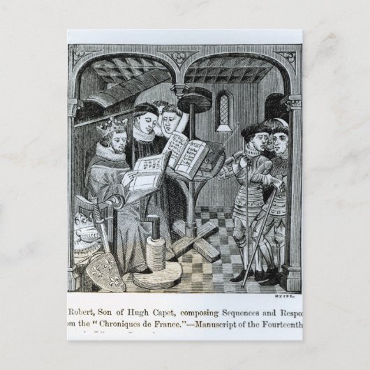 ヒュー・カペットのロバート2世の息子 ポストカード (正面)