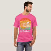 ヒョウおもしろいゲッコク得ラギ Tシャツ (正面フル)