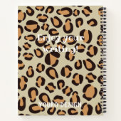 ヒョウおもしろいズ書・デイリー ノートブック (裏面)