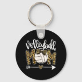 ヒョウおもしろいママボールママママママママママデイG キーホルダー (正面)