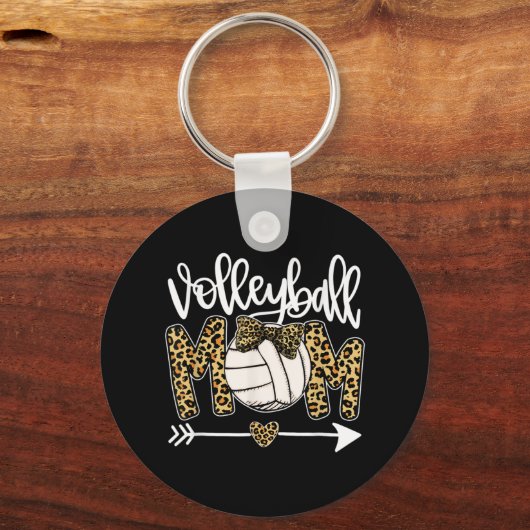 ヒョウおもしろいママボールママママママママママデイG キーホルダー (正面)