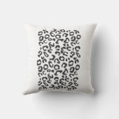 ヒョウおもしろい動物 クッション (裏面)