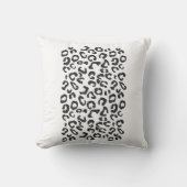 ヒョウおもしろい動物 クッション (正面)