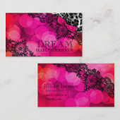 ヒョウおよびレースの311夢 名刺 (正面/裏面)