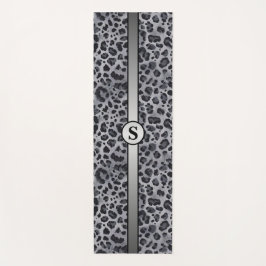 ヒョウお洒落プリント ヨガマット