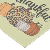 ヒョウかぼちゃシーズンサンクスギビングハロウィーン秋 ショートテーブルランナー (コーナー)