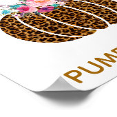 ヒョウかぼちゃ ポスター (角)