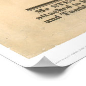 ヒョウとクマの戦いの広告(1293A) ポスター (角)