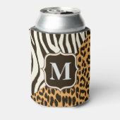 ヒョウとゼブラ 缶クーラー (缶裏面)