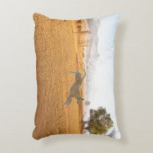 ヒョウと斑点アクセント枕 アクセントクッション (正面(垂直))