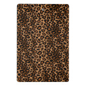 ヒョウと金ゴールド ミニクリップボード (裏面)