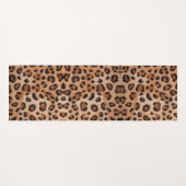 ヒョウに自分の内面を解スタイリッシュき放つ ヨガマット (正面(横))