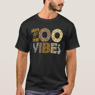 ヒョウのアニマル柄 サファリ 野生動物 Tシャツ
