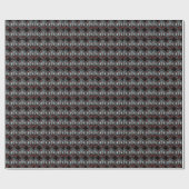 ヒョウのイラストレーション ラッピングペーパー (フラット)