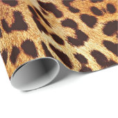 ヒョウのエレガントな毛皮 ラッピングペーパー (ロールコーナー)