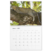 ヒョウのカレンダー カレンダー (3月 2027)