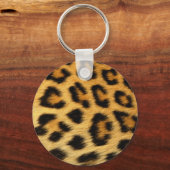 ヒョウのキーチェーン キーホルダー (正面)