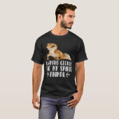 ヒョウのケコスは私の霊性動物だ Tシャツ (正面フル)