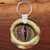 ヒョウのゲッコアイ キーホルダー (正面)