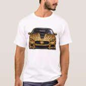 ヒョウのゴールドパフォーマンスクーペ - BV-TLG 正面図 Tシャツ (正面)