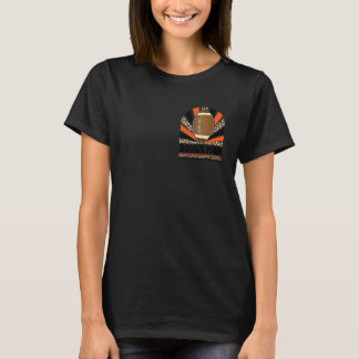 ヒョウのサッカーボーナスマポケットゲームデイビベスC Tシャツ