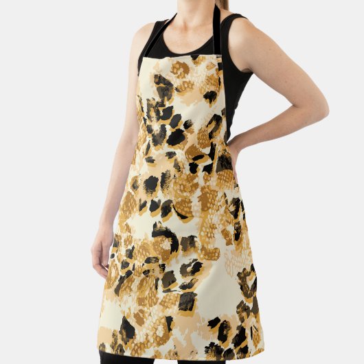 ヒョウのシック:ヴィンテージパターンエレガンス。 エプロン (インサイチュ)