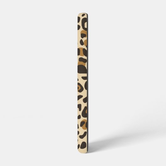 ヒョウのジャガーアニマルプリント模様 SAMSUNG GALAXYケース (左側面)