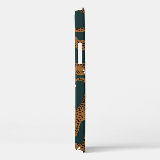 ヒョウのジャングル:アニマルプリントヴィンテージ。 Case-Mate iPhoneケース (裏面 / 右)