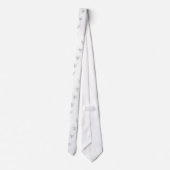 ヒョウのスケッチ ネクタイ (裏面)