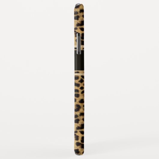 ヒョウのスポットスキンプリント パーソナライズされた Case-Mate iPhoneケース (裏面/右)