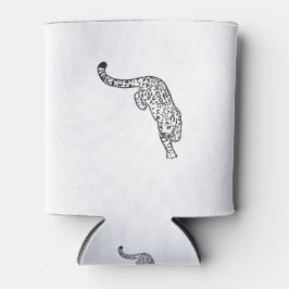 ヒョウのタトゥーヴィンテージ 缶クーラー