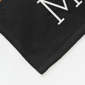 ヒョウのチータアニマルプリントパタンベビーガール フリースブランケット (角)