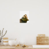 ヒョウのチーター野生のジャングル動物の写真 ポスター (キッチン)