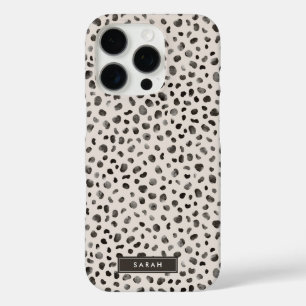 ヒョウのチーター野生動物の皮膚パターン iPhone 16 PROケース