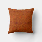 ヒョウのテクスチャー枕 クッション (裏面)