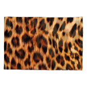 ヒョウのテクスチャ、アフリカの動物のシームレスなパターン。 枕カバー (裏面)