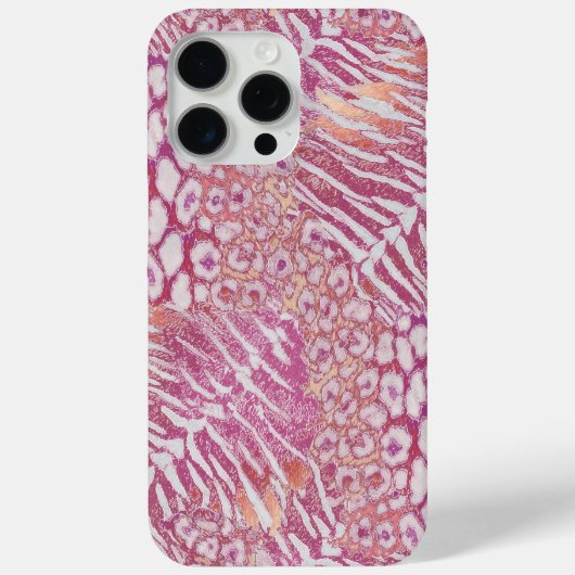 ヒョウのトラの革おしゃれ Case-Mate iPhoneケース (裏面)
