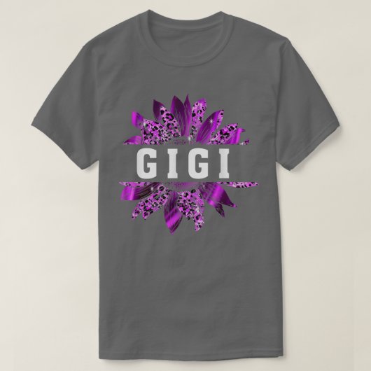 ヒョウのヒマワリはGigi妊娠Anouに昇格 Tシャツ (デザイン正面)