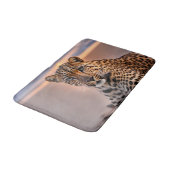 ヒョウのビーチ バスマット (アングル)