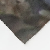 ヒョウのフリースブランケット フリースブランケット (角)